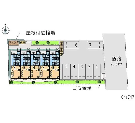 ★手数料０円★名古屋市南区天白町５丁目　月極駐車場（LP）